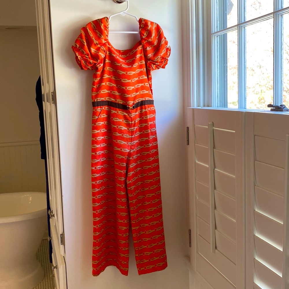 Janie & Jack fall jumpsuit
